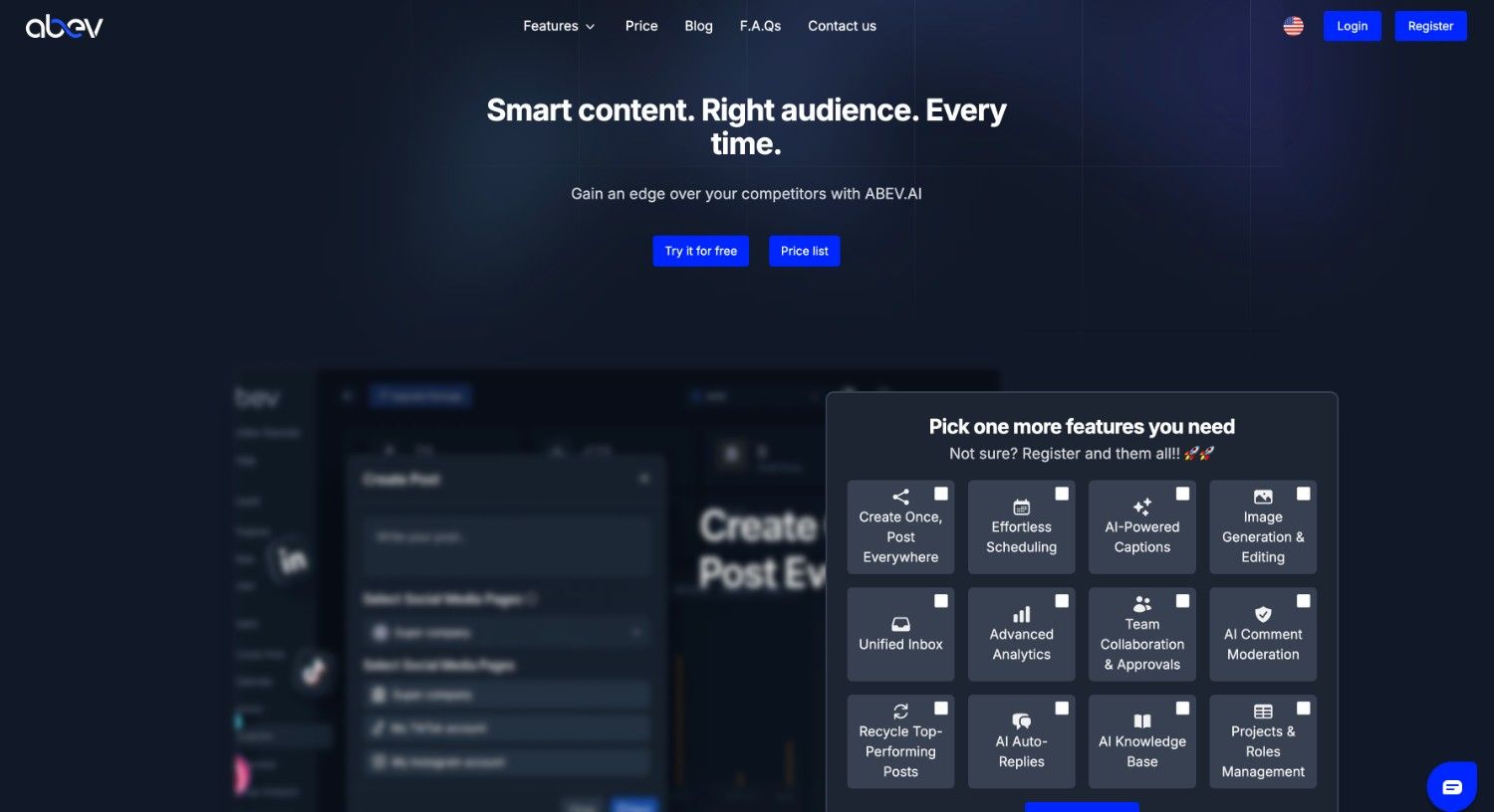 ABEV portfolio showcase