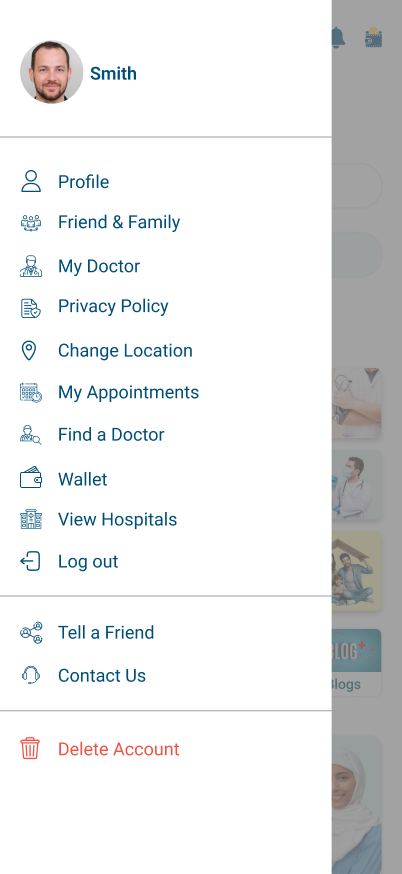 Doctor Appointment Booking App Screen 2