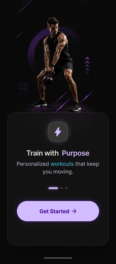 Fitness Trainer App Screen 6