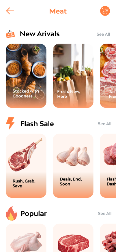 Just Eat Clone Screen 1